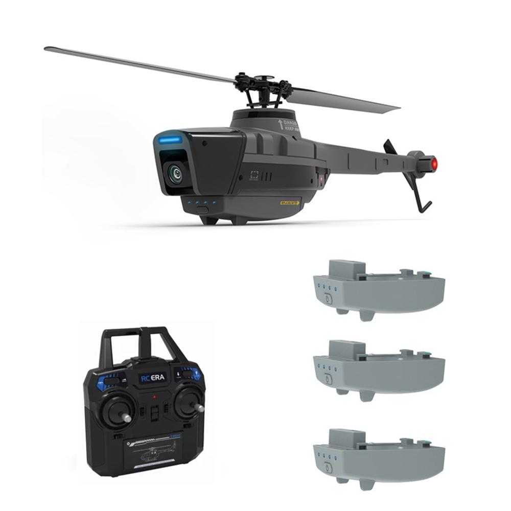 C128 2.4G RC Helicopter 4 propellers 720P Camera 6 axis electronic gyroscope-TB01391-Veeddydropshipping