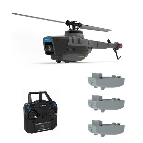 C128 2.4G RC Helicopter 4 propellers 720P Camera 6 axis electronic gyroscope-TB01391-Veeddydropshipping