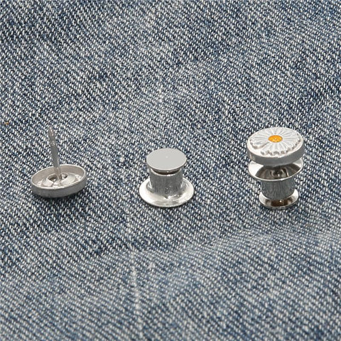 Detachable Retro Metal Buttons Snap Fastener Pants-HA00191-Veeddydropshipping