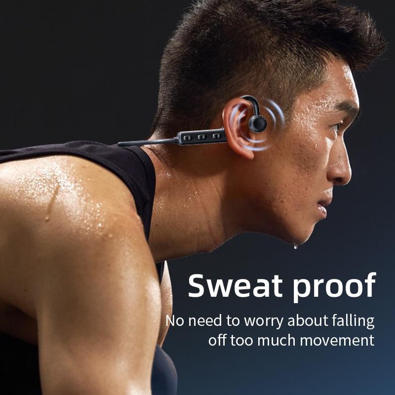Concept Bone Conduction Wireless Bluetooth Headset-Veeddydropshipping