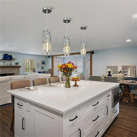 Small Pendant Chandeliers Crystal Lighting-TI00394-Veeddydropshipping