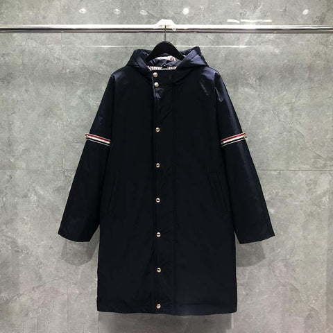 Hooded Puffer Coat Men’s Thickened Winter Warm Long Down-MF01244-Veeddydropshipping