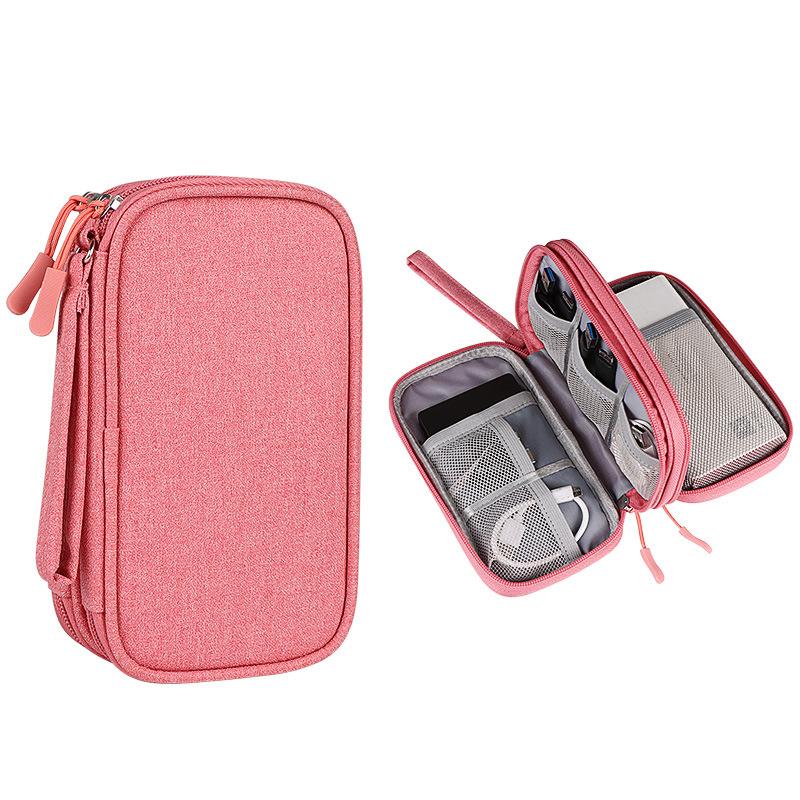 Mobile Phone Power Adapter Charger Cables Waterproof Pouch Bag-Veeddydropshipping
