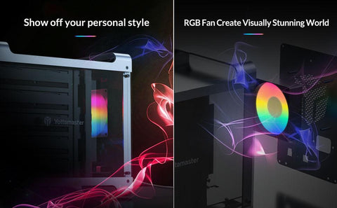 Hard Drive Enclosure RGB Fan-CO00945-Veeddydropshipping