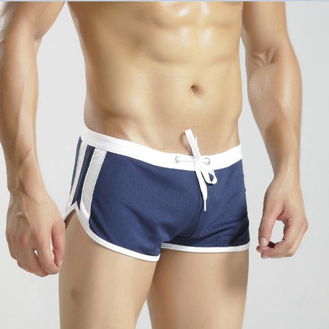 Men Underwear Sports Board Shorts Swim Trucks Thin Drawstring Boxers-MF01662-Veeddydropshipping