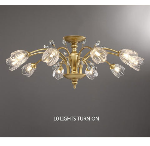 Led Ceiling Lights Crystal Pendant Lamp-TI00260-Veeddydropshipping