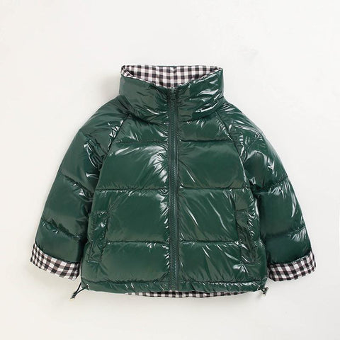 Kids Warm Down Coat Children Wash-free Thickened Outwear-Veeddydropshipping