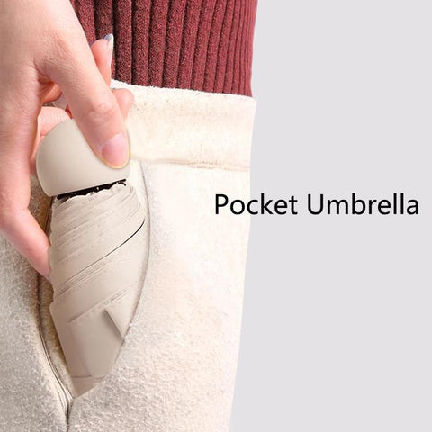 Anti-UV Mini Capsule Small Umbrella Pocket-HA01154-Veeddydropshipping