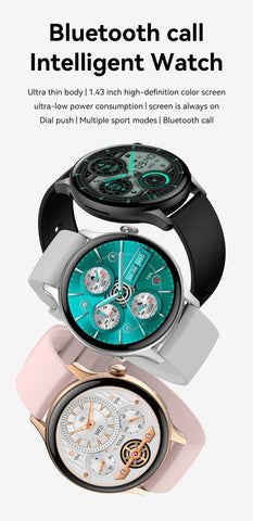 Bluetooth Call Smartwatch Women NFC Smart Watch -JW00792-Veeddydropshipping