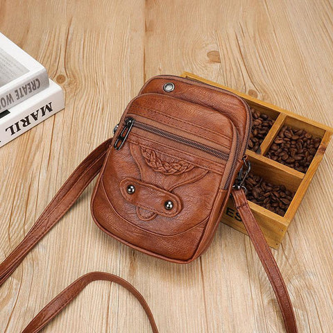 Small Shoulder Bag For Women Vintage Crossbody Bag Cash Purse-BS00359-Veeddydropshipping