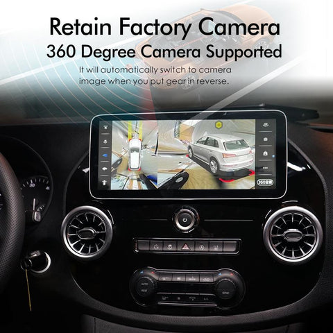 12.3Inch 2Din Android 12 Car Radio For Mercedes Benz Vito 116 2016 Stereo-AM00640-Veeddydropshipping