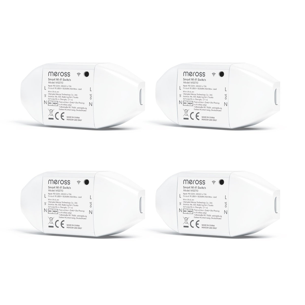 Meross WiFi DIY Smart Switch Wireless Remote Control Smart Home Light-TI01129-Veeddydropshipping