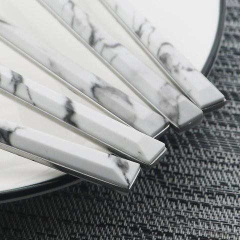 Imitation Wood Handle Cutlery Tableware Set-HA01309-Veeddydropshipping