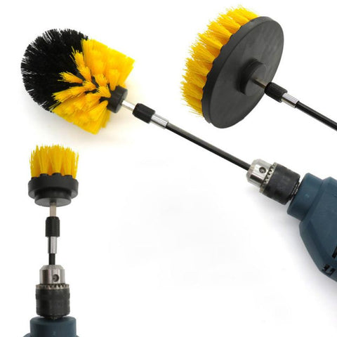Drill Brush Attachment Set Power Scrubber Wash Cleaning-AM00357-Veeddydropshipping