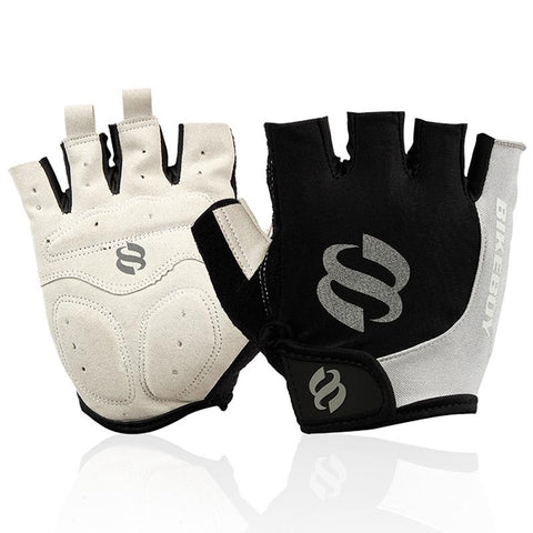 1Pair Gel Half Finger Cycling Gloves Anti-Slip Anti-Sweat Bicycle Gloves Anti-OS01212-Veeddydropshipping