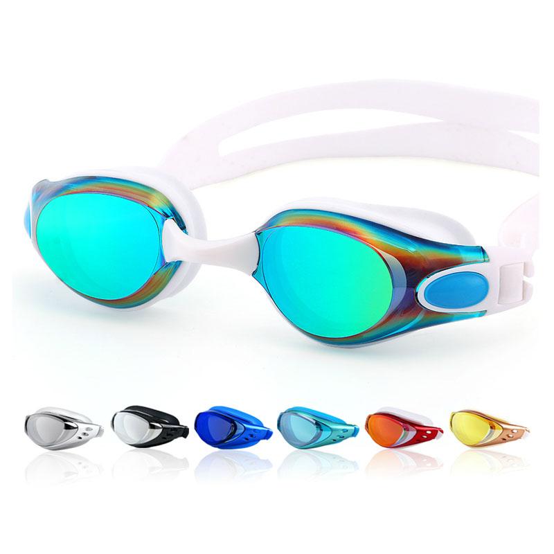 Swimming Goggles Myopia Men Women Anti-Fog Prescription Waterproof Silicone Swim-OS00166-Veeddydropshipping