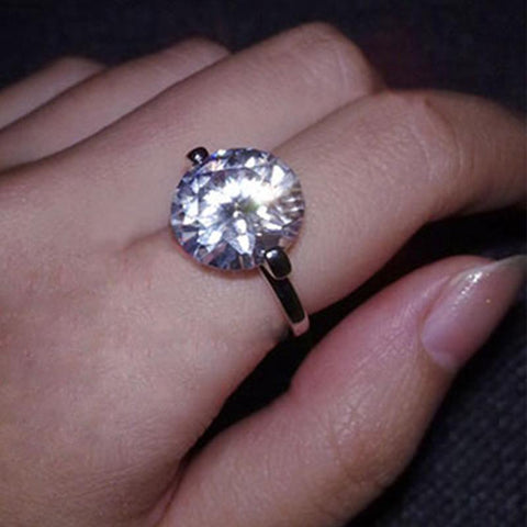 Wedding Rings Zirconia Fashion Jewelry  Engagement Ring  -JW00414-Veeddydropshipping