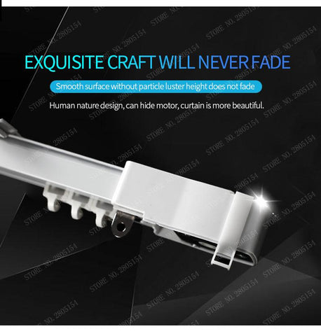Electric Curtain Track rail Customizable Super silence for tuya Wifi zigbee Curtain-TI01089-Veeddydropshipping