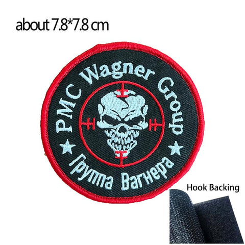 Tactical Army Embroidered Patches With Hook Backing-HA00015-Veeddydropshipping