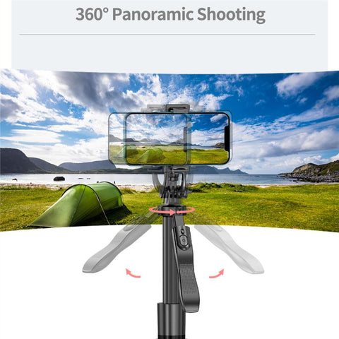 New Foldable Wireless Bluetooth Selfie Stick Monopod With Bluetooth Shutter -CE00369-Veeddydropshipping
