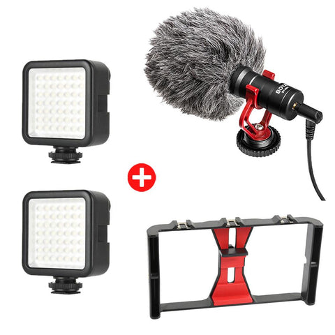 BOYA MM1 Microphone Cardioid Shotgun for iPhone Android Smartphone Canon -CE01104-Veeddydropshipping