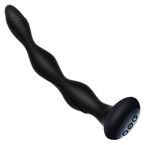 Electric Shock Anal Plug Prostate Massager Intelligent Heating Butt Plug Female -BH01271-Veeddydropshipping