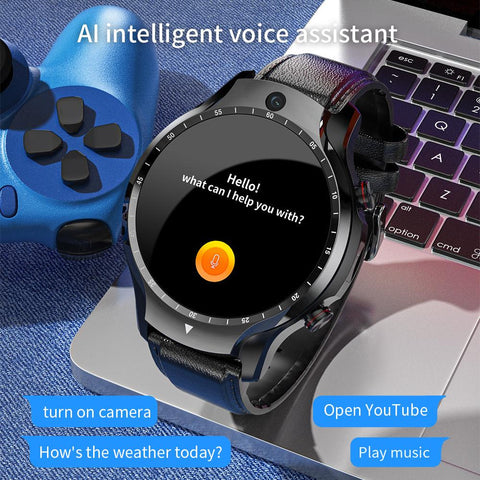 Heart Rate Monitoring Android Smartwatch Men Dual Cameras-JW00839-Veeddydropshipping