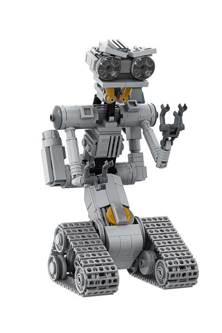 MOC Movie Shorted-Circuits Military Emotional Robot Building Block-TB01495-Veeddydropshipping