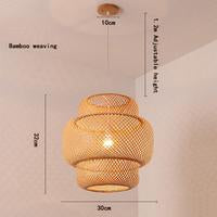 Modern Hand Woven Bamboo Art Chandelier-TI00313-Veeddydropshipping