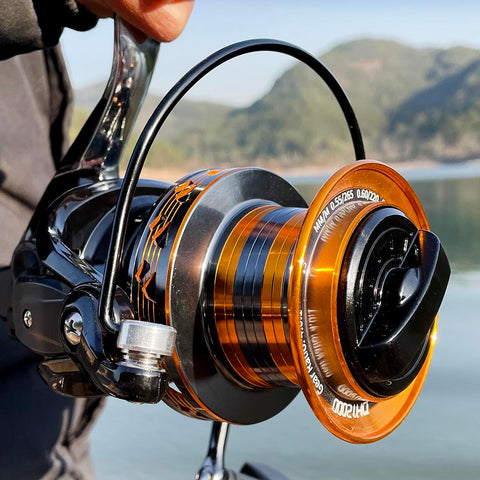 Fishing reel 12000 10000 9000 Metail line cup 30KG Max Drag Long Shot Saltwater -OS00472-Veeddydropshipping