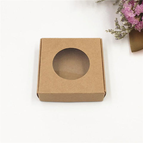 50Sets Kraft Paper Handmade Jewelry Set Packing Displays-JW01660-Veeddydropshipping