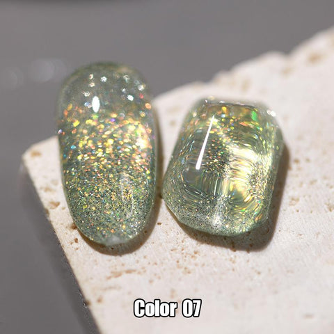 9 Color Glitter Chips Diamond Gel Nail Polish Sparkling Nail Art Gel-BH01006-Veeddydropshipping