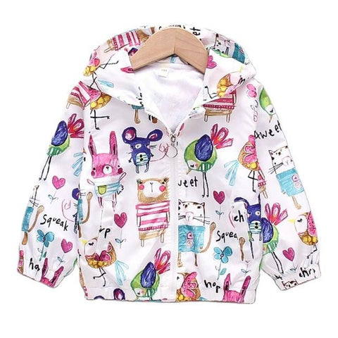 Spring Autumn Boys Girls Cartoon Jackets-TB01015-Veeddydropshipping