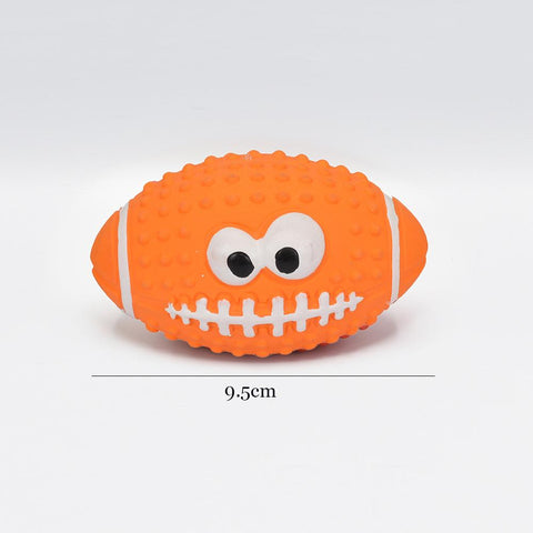 Pet Squeaky Toys Dog Chewing Rubber Ball-HA01506-Veeddydropshipping
