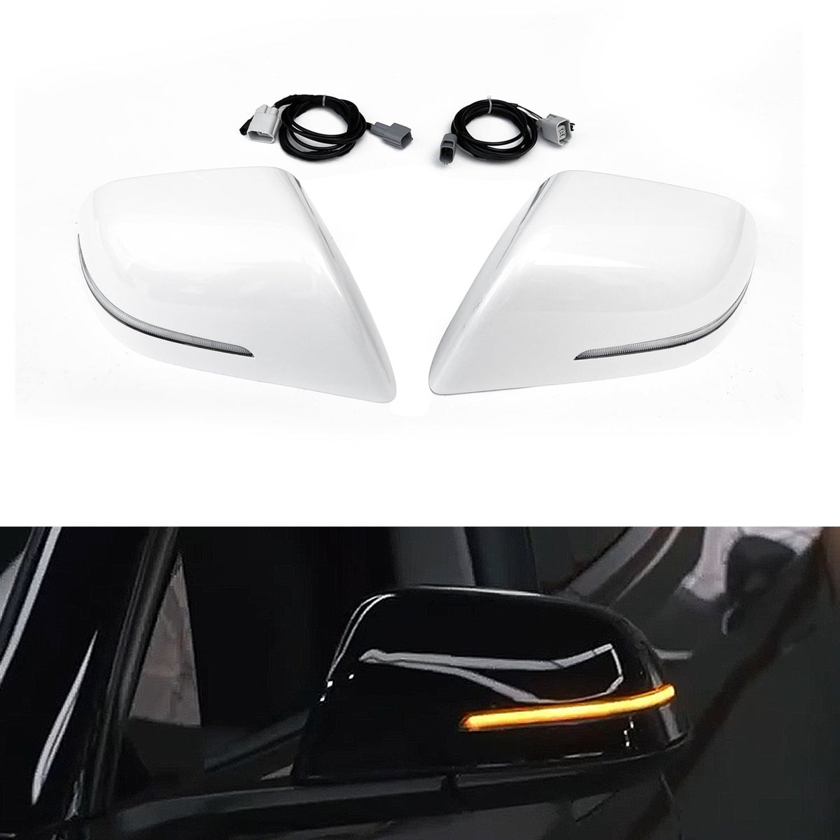 Mirror Cover For Tesla Model 3 2017-2022 Car Exterior Side Rear View Cap-AM00094-Veeddydropshipping