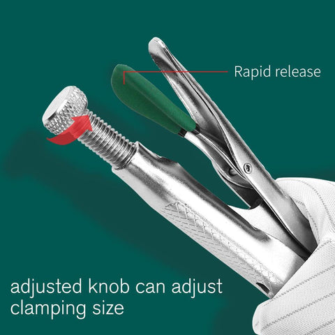 Locking  Welding Tool Straight Pliers set-TI00057-Veeddydropshipping