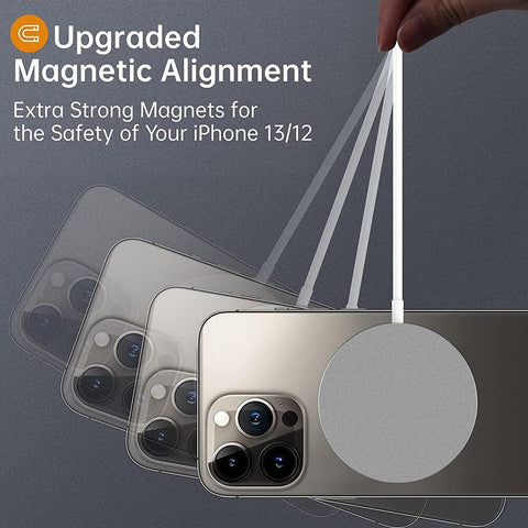 50W Magnetic Wireless Charger,Wireless Charging Pad-PA01081-Veeddydropshipping