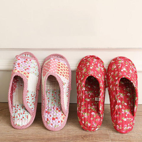 Warm Home Slippers Household Flat Indoor Floor Flip Flops-BS01290-Veeddydropshipping