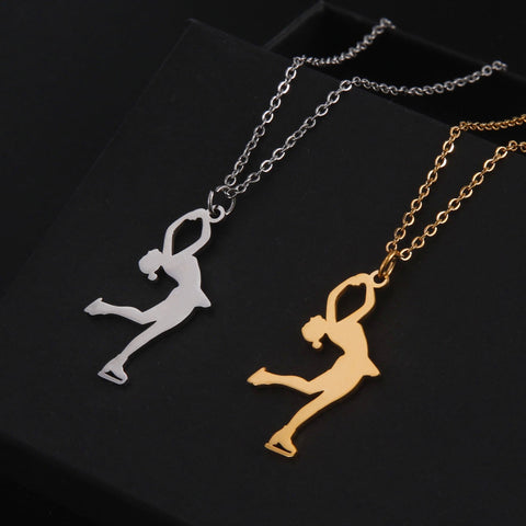Geometric Pendant Necklace Choker Chain Sports Jewelry -JW01201-Veeddydropshipping