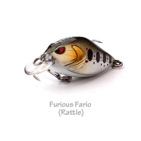 58mm 9g Snoop VIBS VKR58 Shallow Diving Crankbaits Fishing Lure Rattle Sound -OS00370-Veeddydropshipping