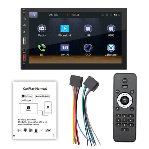 X2S 2Din Car Stereo Radio For CarPlay Android Auto 7-inch Touch-AM00652-Veeddydropshipping