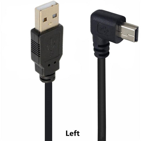 USB 2.0 Male to Mini USB UP Down Left Right Angled 90 Degree Cable-CE00002-Veeddydropshipping
