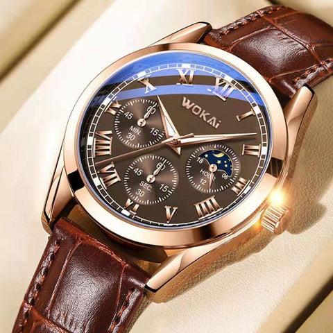 Luxury belt Fashion quartz watch Men  waterproof  clock-JW00866-Veeddydropshipping