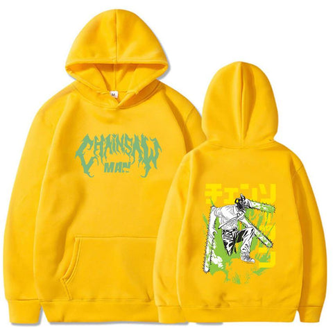Chainsaw Man Hoodies Aki Hayakawa Winter Hooded Sweatshirts Long Sleeve-TB01319-Veeddydropshipping