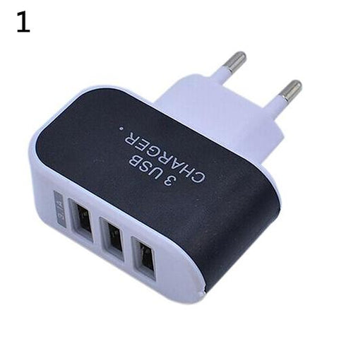 News Arrival 3.1A Triple USB Port Home Travel AC Charger Adapter -CE00130-Veeddydropshipping