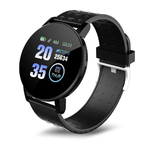 119Plus Smart Watch Blood Pressure Sport Tracker Waterproof Bluetooth -CE00711-Veeddydropshipping