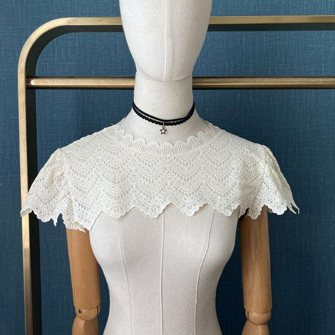 False Collar Female Shirt Detachable Neckwear-WF01193-Veeddydropshipping