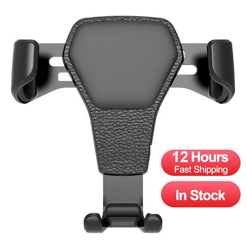 Gravity Car Holder For Phone Air Vent Clip Mount Mobile Cell Stand Smartphone GPS Support-PA00005-Veeddydropshipping