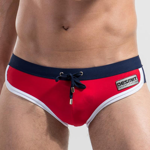 Briefs Summer Sexy Men Swimming Trunks Bikini Swimsuit Low Rise Bathing-MF01731-Veeddydropshipping