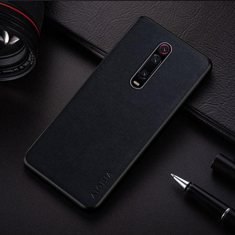 Case For Xiaomi mi 9T mi9T mi 10T mi10T Pro funda coque Simple Design Textile Leather Phone Cover-PA00329-Veeddydropshipping
